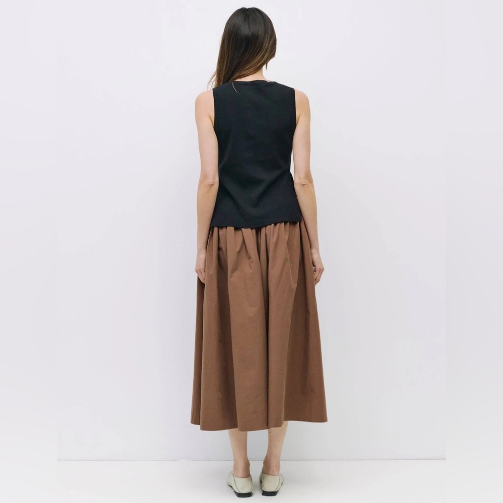 Mod Ref A-Line Kiana Skirt in Brown - Size Small *Brand New - Picture 2 of 11